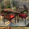 Bàn ghế nhôm đúc sân vườn BG-05