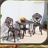 Bàn ghế nhôm đúc sân vườn BG-09